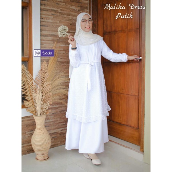 DRESS MALIKA ORI SADA HIJAB SZ S-XL