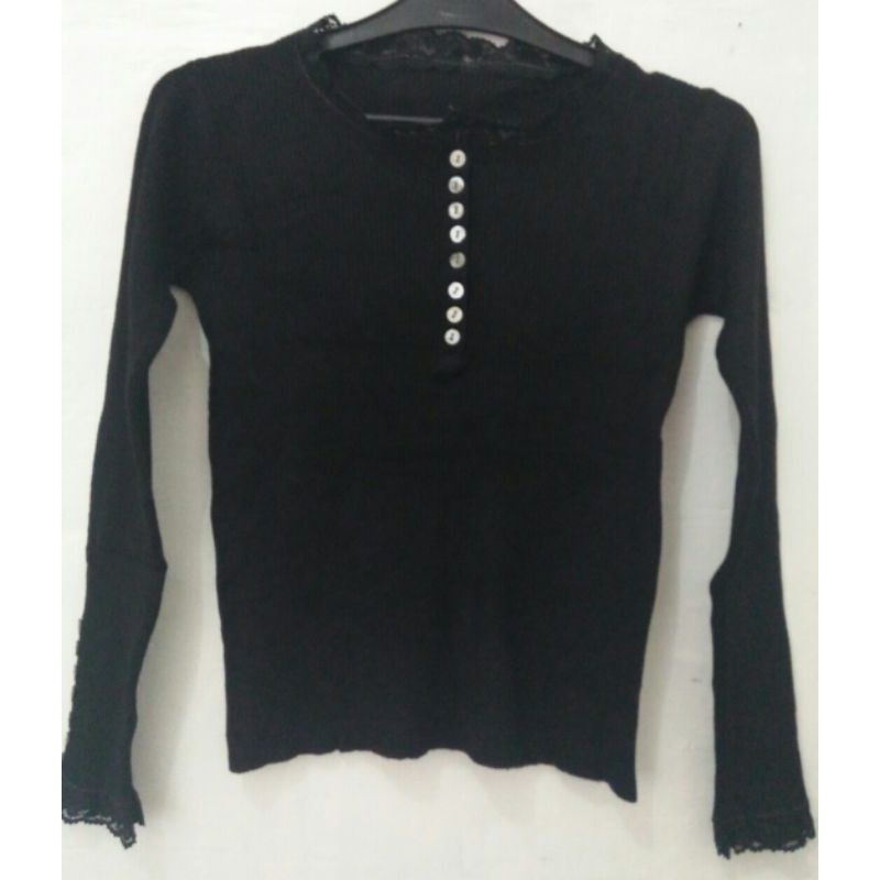 Rajut Renda / Atasan Rajut / Blouse