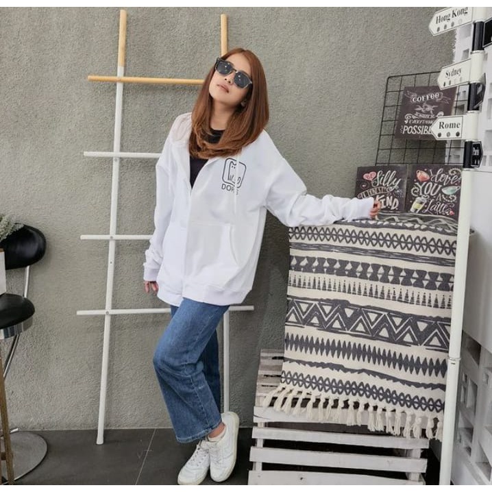 Sweater Wanita Grosir Berkualitas - Doris Zipper