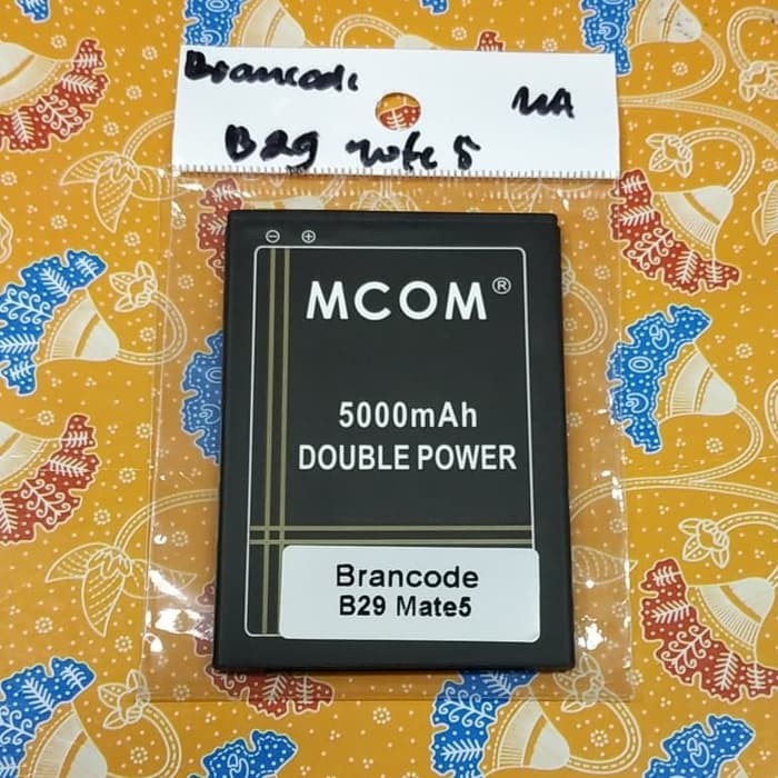 Battery Batre Baterai Double Power Mcom Brandcode B29 mate 5 B 29 mate5 BP50E