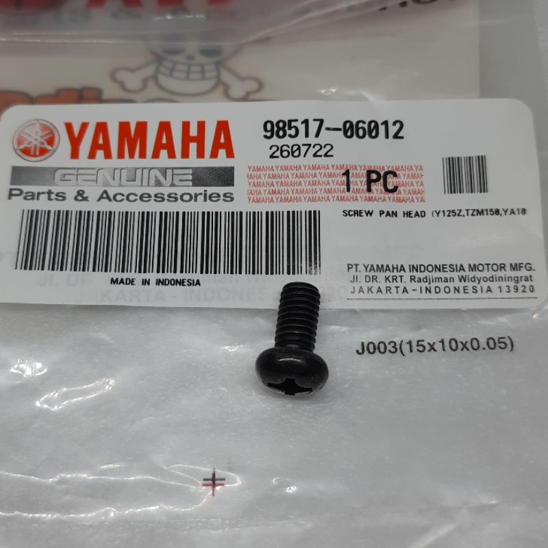 Baut Klem Breket Selang Rem Depan F1zr F1z Fizr