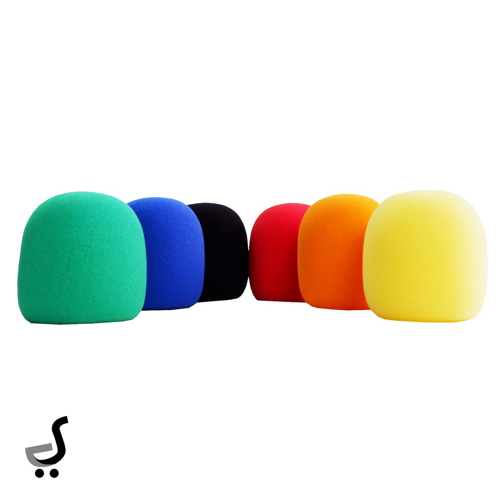 Sarung Mikrofon (isi 6 pcs) Microphone Cover Sarung Busa Mic Busah Mik