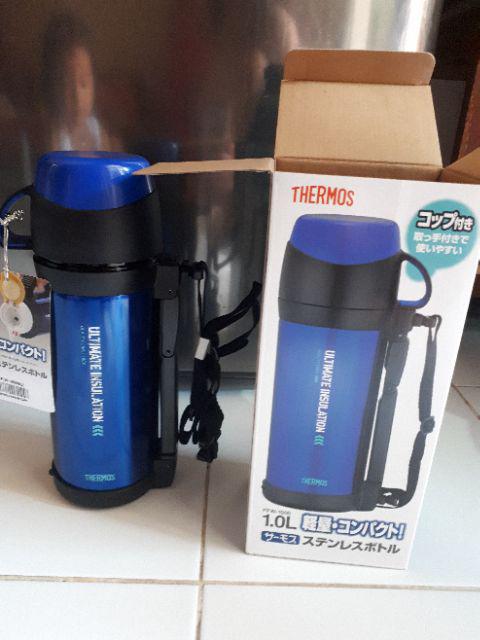 Thermos Food Jar Vacuum Insulated - H Black 500ml (jbm-500wk-htb)