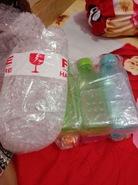 6 Botol Minum 500 Ml / Botol Air 500 Ml - Cleo Evo Square