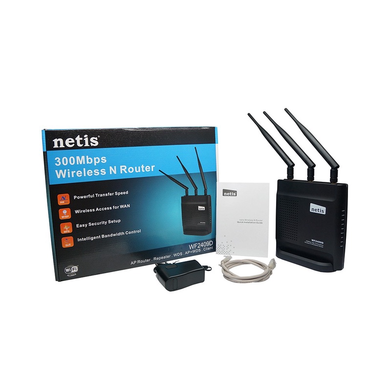 WF2409D Netis 300Mbps Wireless N Router