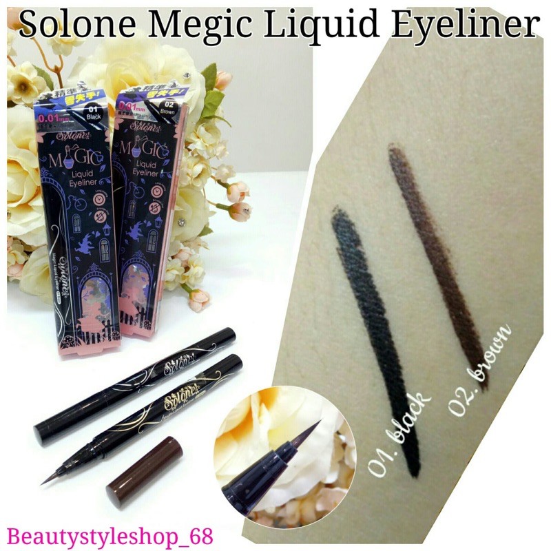 Solone Waterproof Slim Liquid Eyeliner