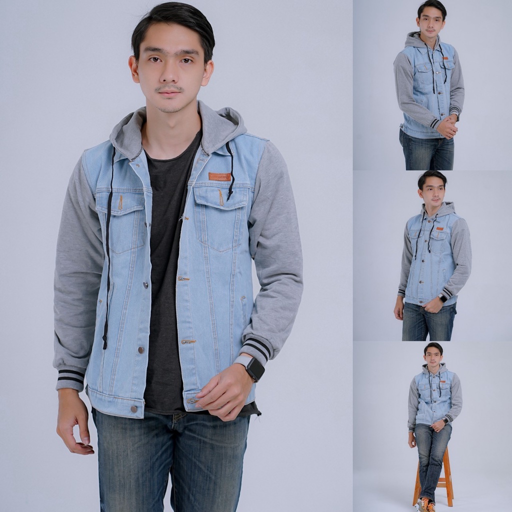 SIAP KIRIM  Jaket Jeans Reglan BOY-Jaket Jeans Reglan-Jaket Denim BOY Anak Jalanan