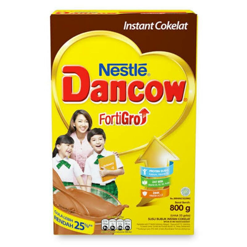 

PROMOO Dancow Fortigro Coklat 800 gram