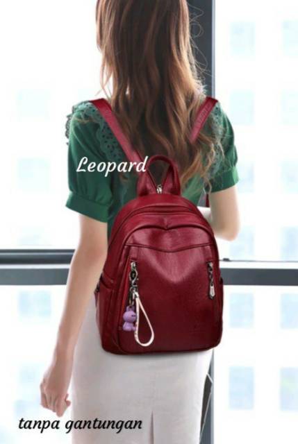 Mochillastore - Tas Ransel Wanita Waistbag Tas Sintetis Kulit Tas kulit Termurah Tas Korean Style Tas Populer