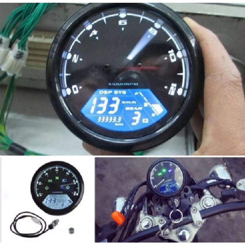 SPIDOMETER BABON SPIDOMETER DIGITAL LED BABON PLUS SENSOR