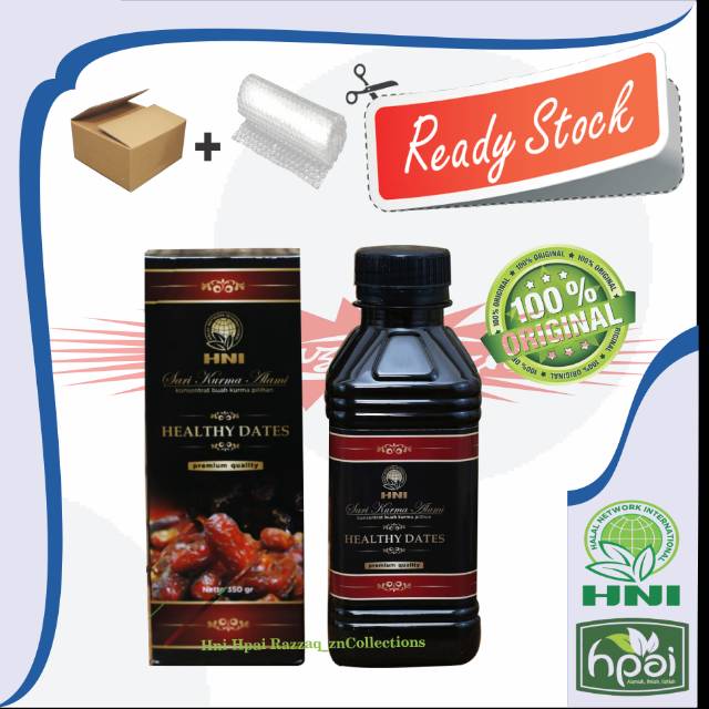 SARI KURMA "HEALTHY DATES", HNI HPAI - SARI KURMA "HEALTHY DATES", PRODUK HALAL & 100% NATURAL