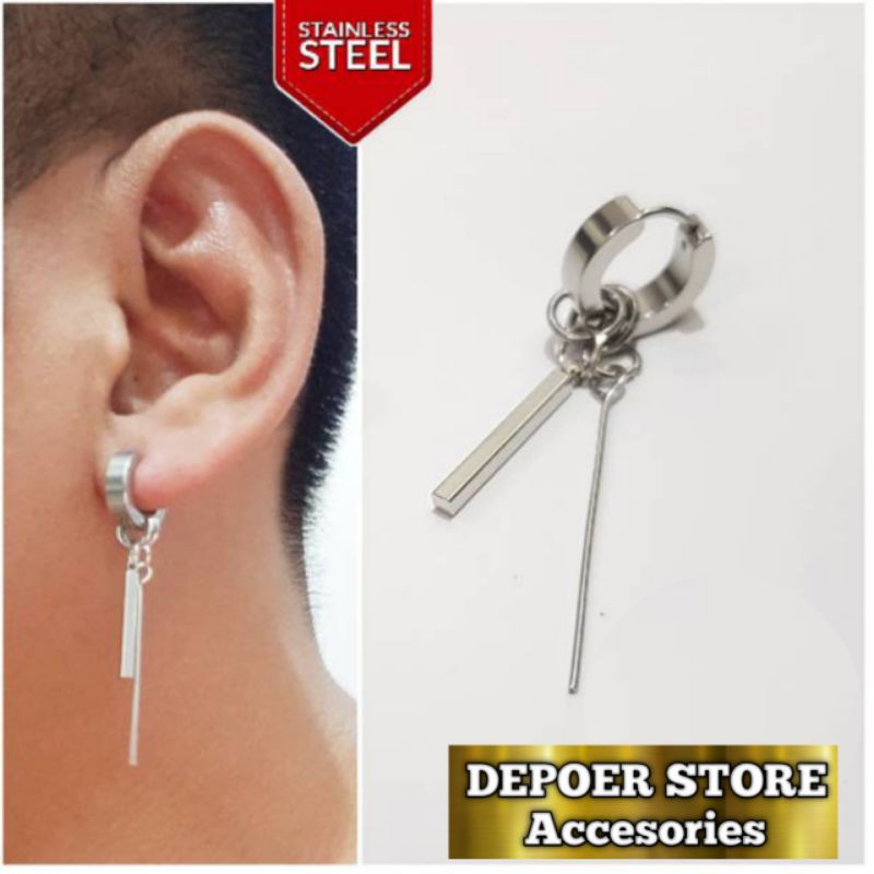 ANTING GANTUNG STYLE KOREA JEPIT&amp;TINDIK