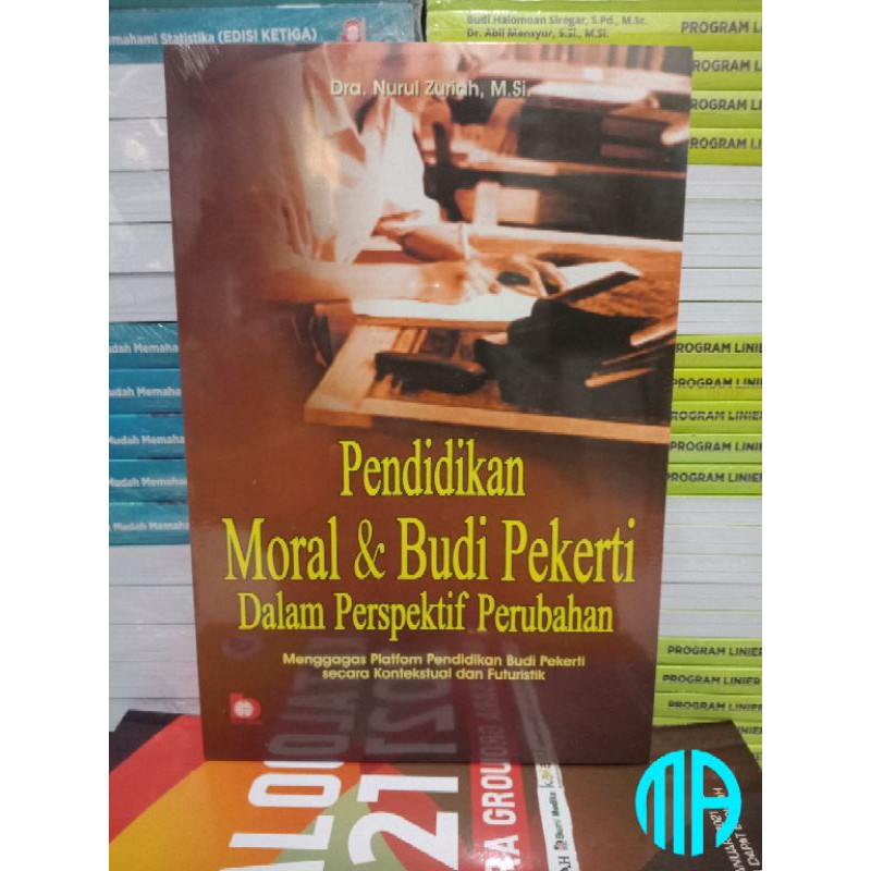 Jual Buku Pendidikan Moral Dan Budi Pekerti Dalam Perspektif Perubahan ...