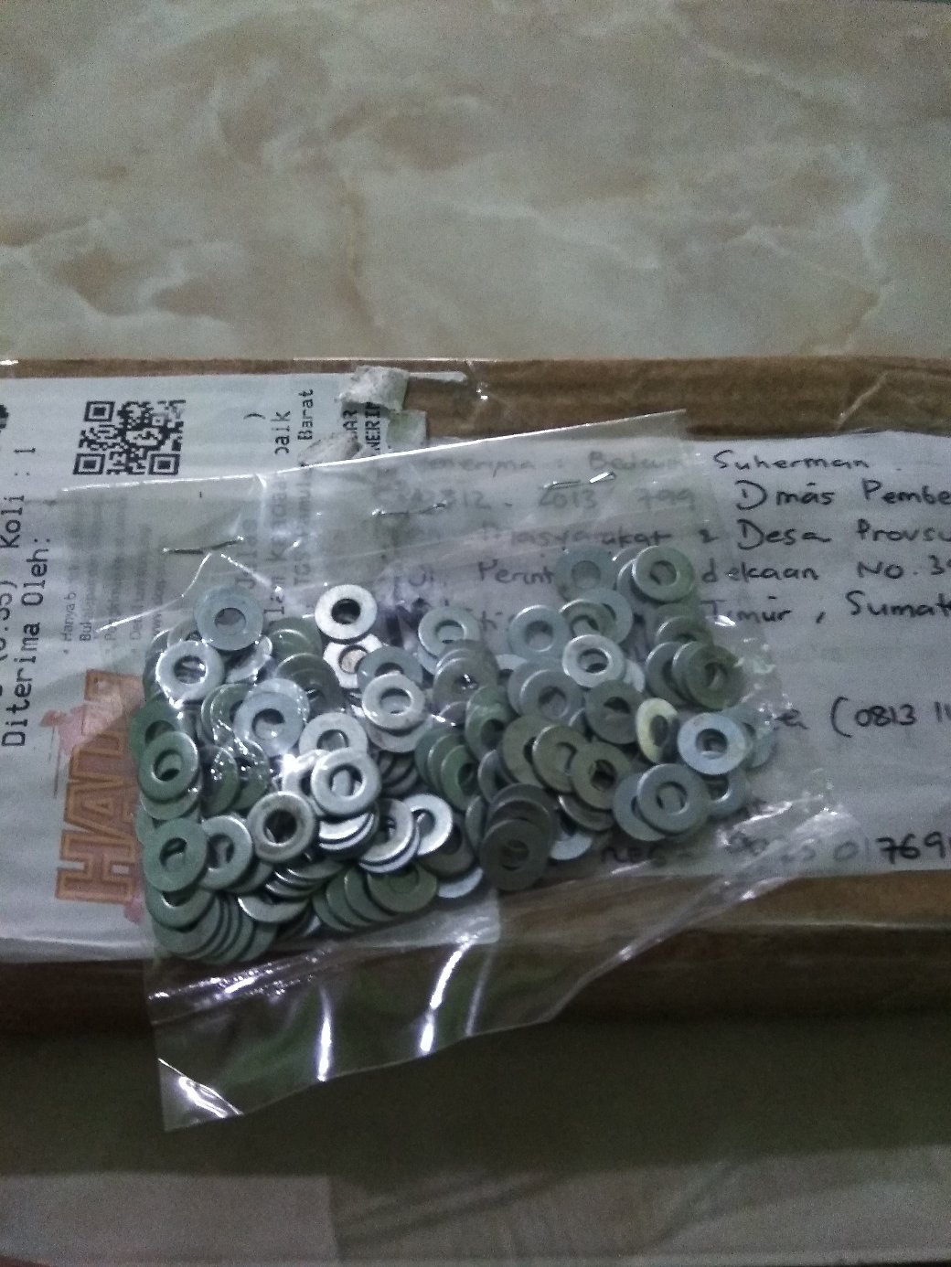 100 Pcs Ring Plat Flat Washer M3 M 3