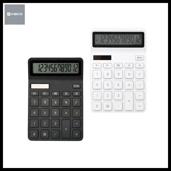 

Kaco Lemo K1412 - Kalkulator Meja 12 Digit - Simple Ergonomis