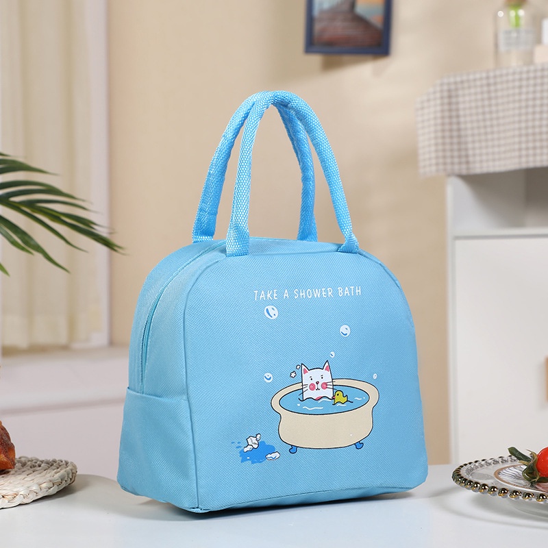 Tas Bekal Karakter/Iconic Insulated Lunch Bag Cooler WAJAH KARTUN -Tas Bekal Makan -KT02