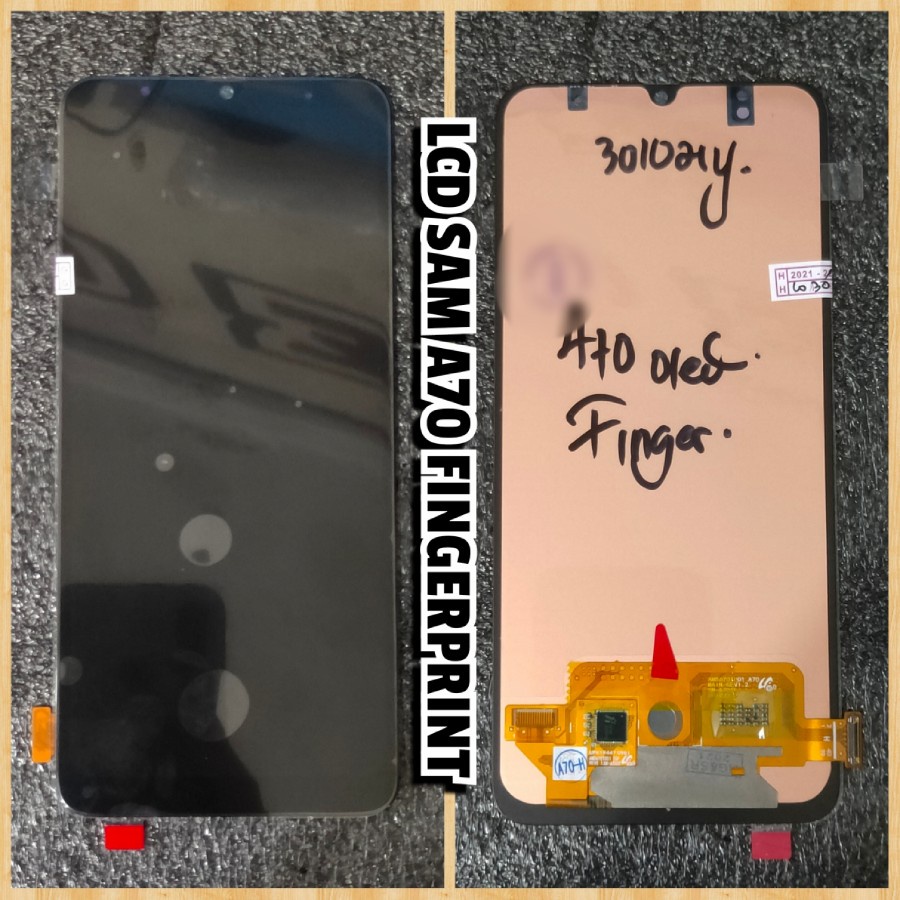 Lcd Samsung A70 A705 Fingerprint Lcd Fullset Samsung A70 Oled