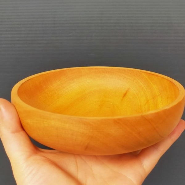 

Unik MANGKOK KAYU CANTIK SERBAGUNA D 14 T 4 HALUS HANDMADE - MANGKOKKAYU14