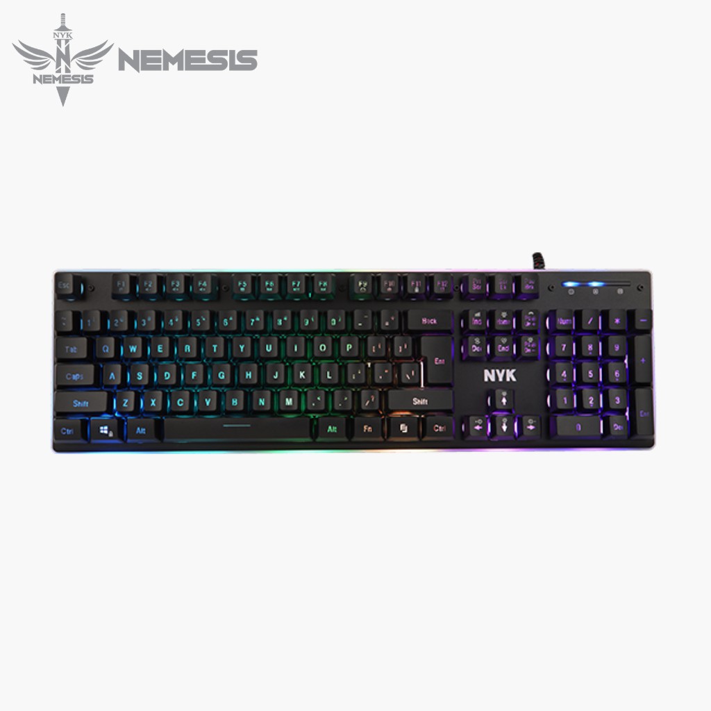 Keyboard Gaming Nyk KR301 Underglow Nyk Gaming Nemesis Original