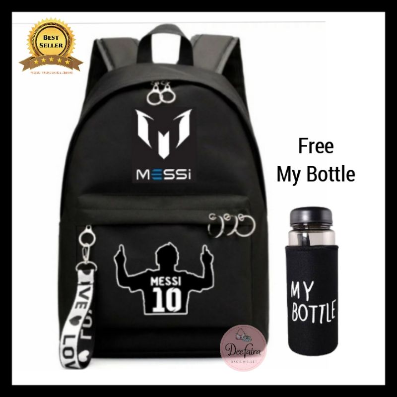 Tas Sekolah Anak Laki laki Backpack Messi Keren