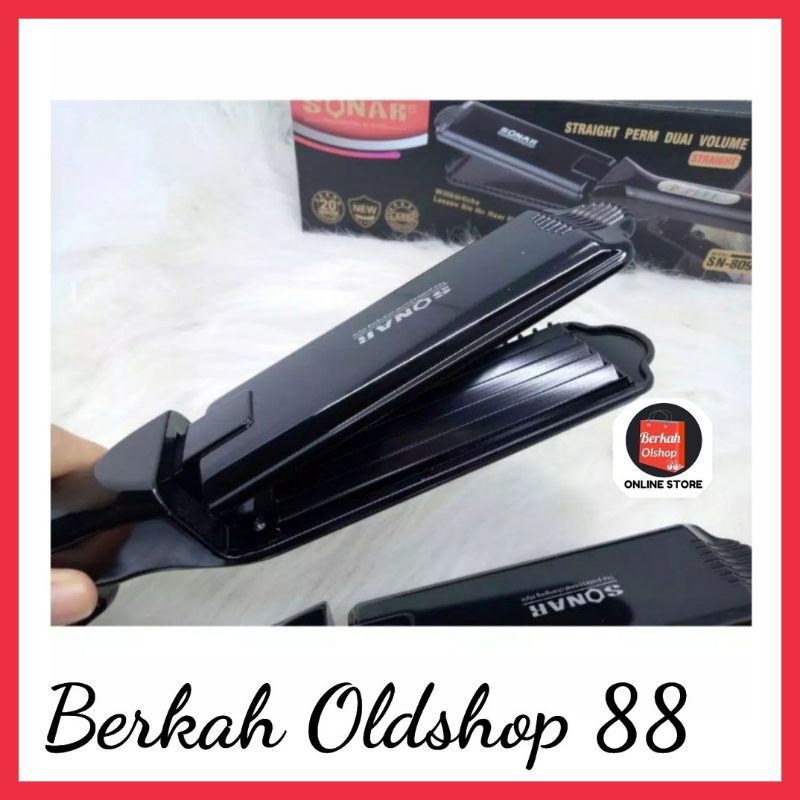 TERLARIS !!! Catokan Lurus Dan Gerigi Sonar SN 8098 , Catokan Genteng , Catokan Salon, catok curly