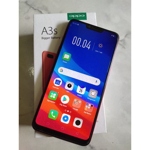 OPPO A3S RAM 2/16GB CPH 1803 BEKAS