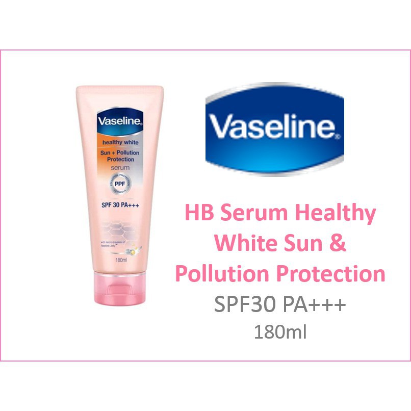 VASELINE SUN+ POLLUTION PROTECTION SERUM 180ml