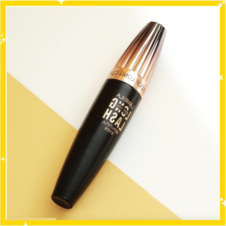 LAMEILA Slender Gold Long Lash Curling Mascara Maskara Waterproof LA051 741