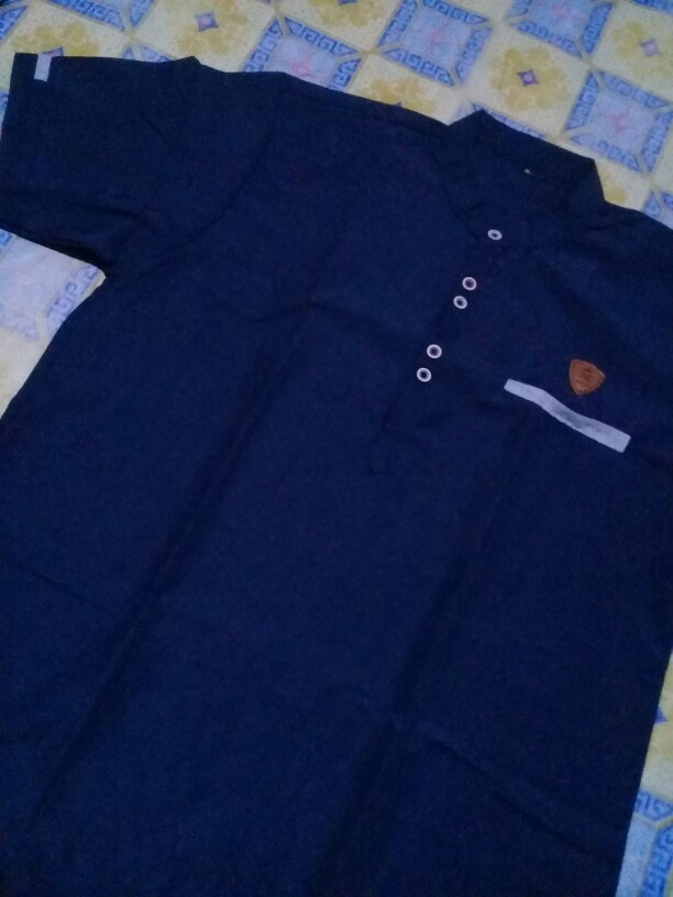 Kemeja Batik Pria Lengan Panjang Size M L Xl Xxl Bswart