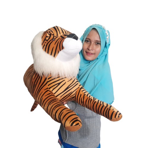 Boneka macan harimau SINGA belang jumbo murah