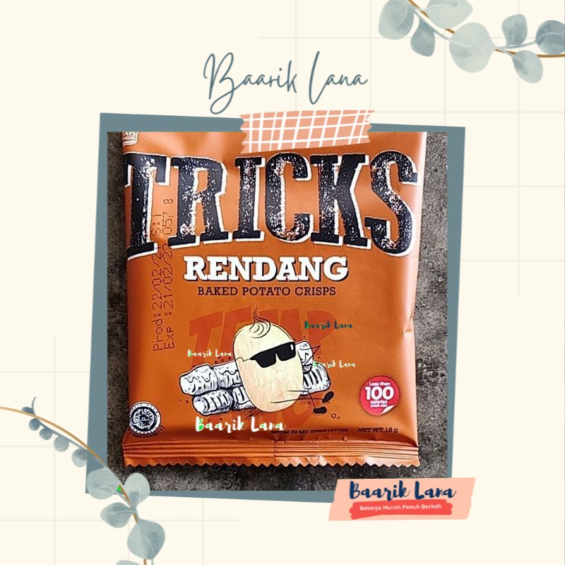 

Keripik Kentang Tricks 18gr