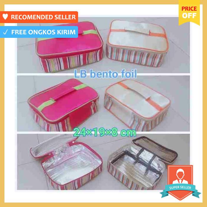 Tas Polos Salur / Kotak Makan / Lunch Box Insulated Aluminium Tas - Bekal - Tas Bekal