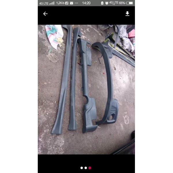 BODYKIT TOYOTA - AKSESORIS MOBIL BODYKIT Yaris 2012 2013 2011 trd HIGH QUALITY DURAFLEX SL25