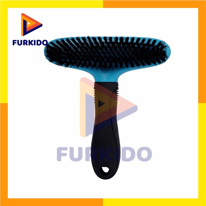 M-Pets Double Sided Slicker Brush - Sisir Hewan