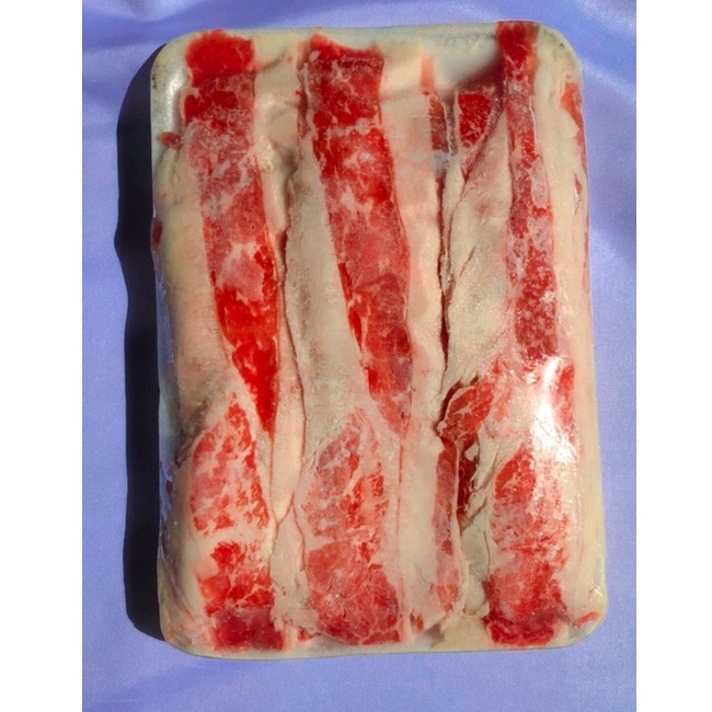 

Yoshinoya Beef Slice / US Shortplate Beef (Mix fat)