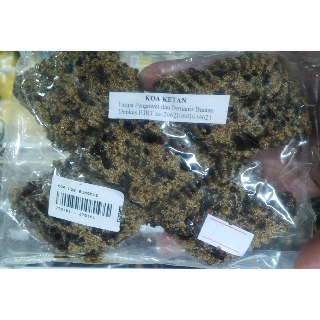 

Kue Koa Coe / Koa Ketan 475 gr - Ole-Ole / Jajanan / Cemilan / Kue Khas Manado Minahasa