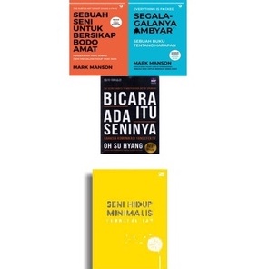 BUKU SEGALANYA AMBYAR - SENI HIDUP MINIMALIS - BICARA ADA SENINYA - SEBUAH SENI BERSIKAP BODO AMAT [ORIGINAL]