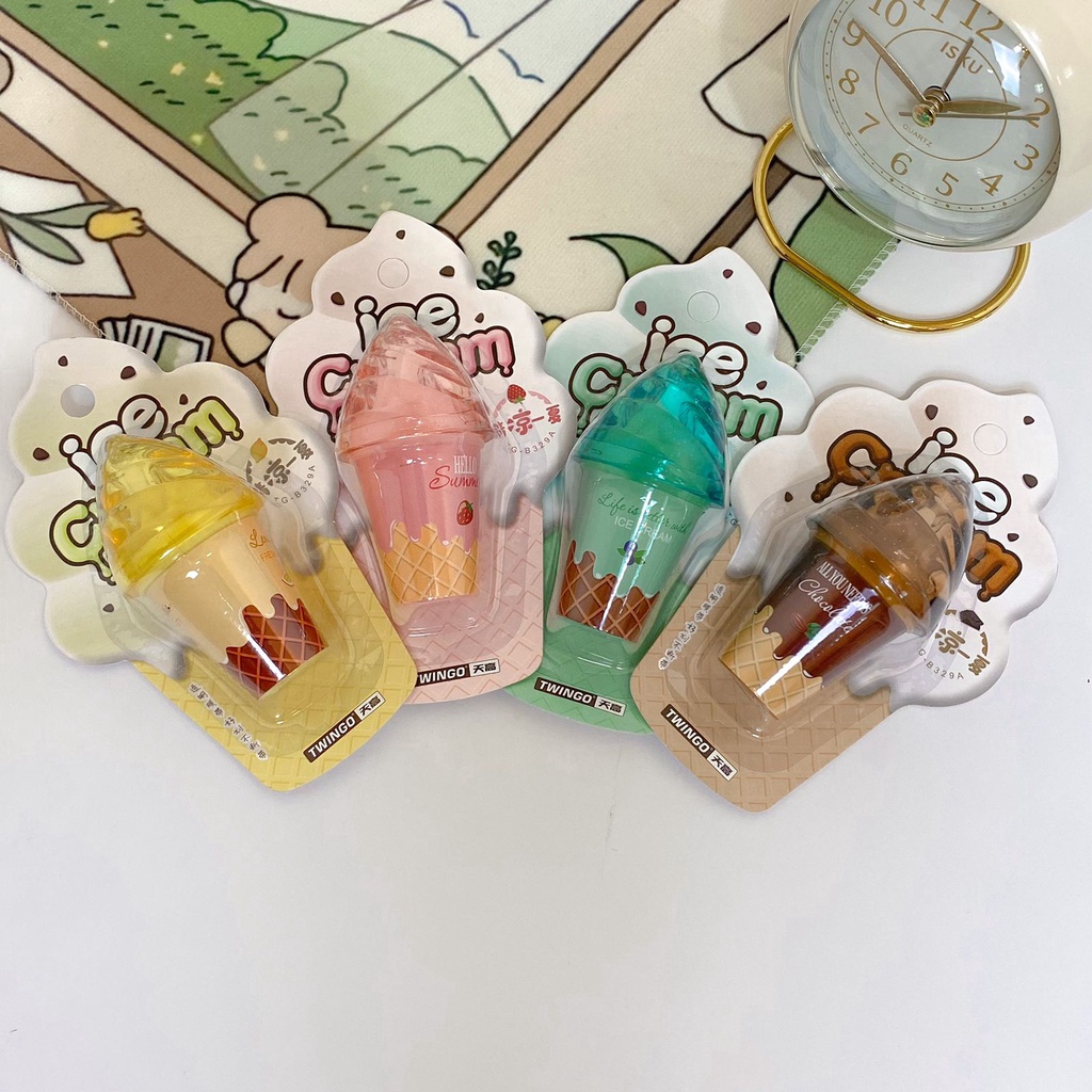 

Correction Tape Es Cream Cone TGB329A / Tip Ex / Tipe X / Penghapus Pulpen Pensil Kertas Twingo TG-B329A Ice Cream Cone Es Krim Chocolate Strawberry Lemon