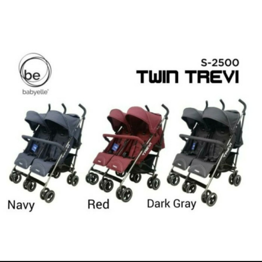 Stroller Baby Elle BabyElle Twin Trevi S 2500/ Kereta Bayi Kembar