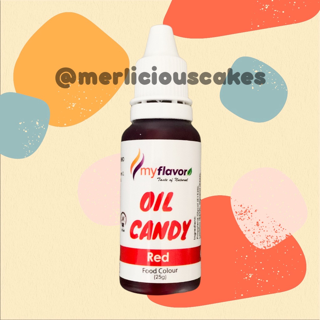 

Red Candy Oil for Chocolate My Flavor