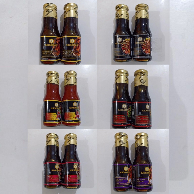 

KIKKOMAN Saus Semua Varian 300gr