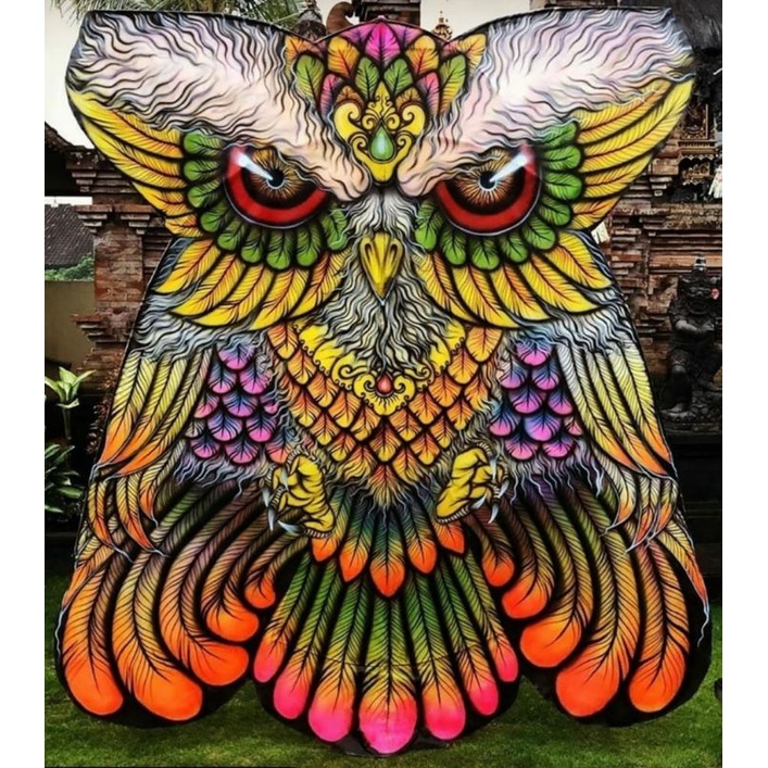 Burhan bali layang layang pelangi mini print