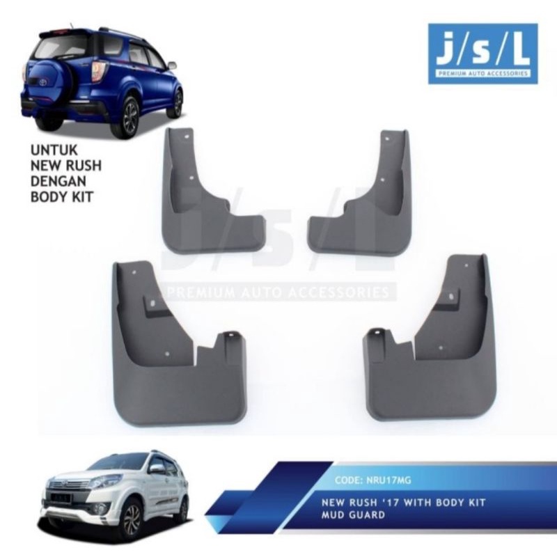 Jual Karpet Lumpur Dengan Body Kit Mud Guard New Rush Jsl Shopee