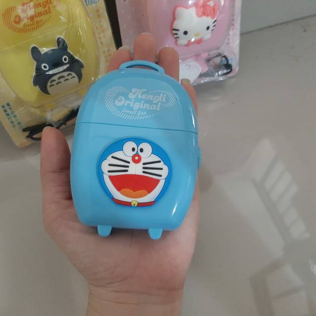 Kipas Angin Genggam Tangan Fan Tangan Mini Karakter Portable Standing Fan