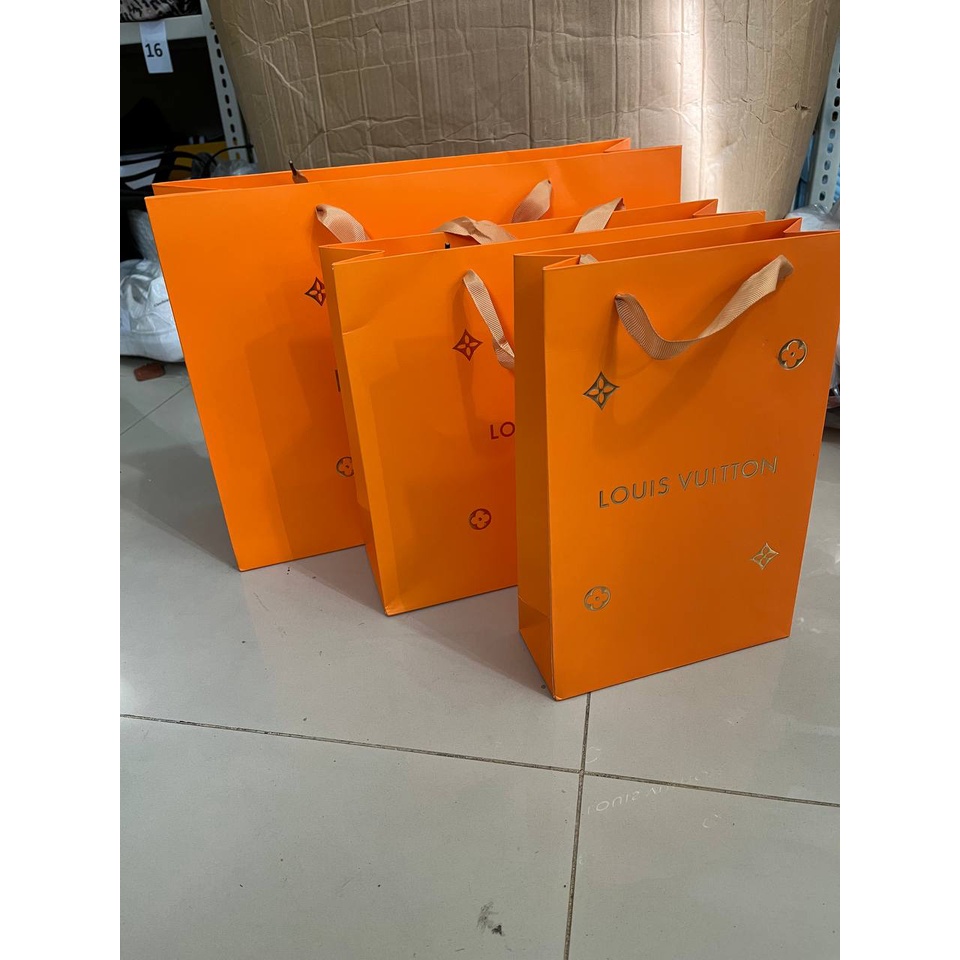 Paper bag Dan Invoice LV Louis Vuitton Murah Import Shooping Bag