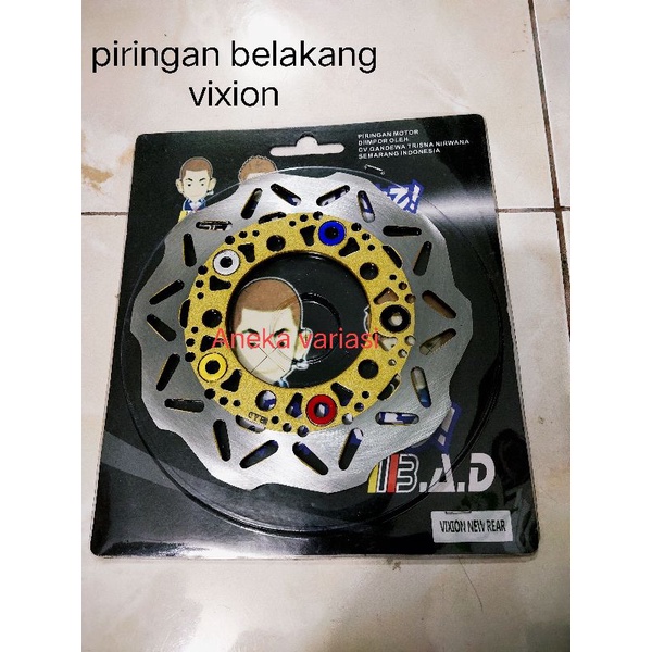 Piringan cakram belakang All New Vixion