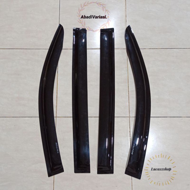 Talang Air Model Slim Mobil Triton Duoble Kabin Tahun 2008 - 2014