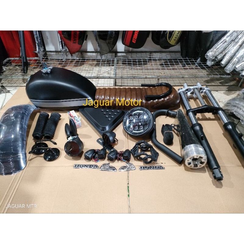 Body Part Bratstyle Japstyle Scrambler Triumph Lis Bawah Megapro Tiger Thunder 125 Scorpio Byson