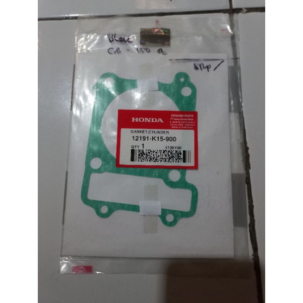 packing gasket blok original cb150r old