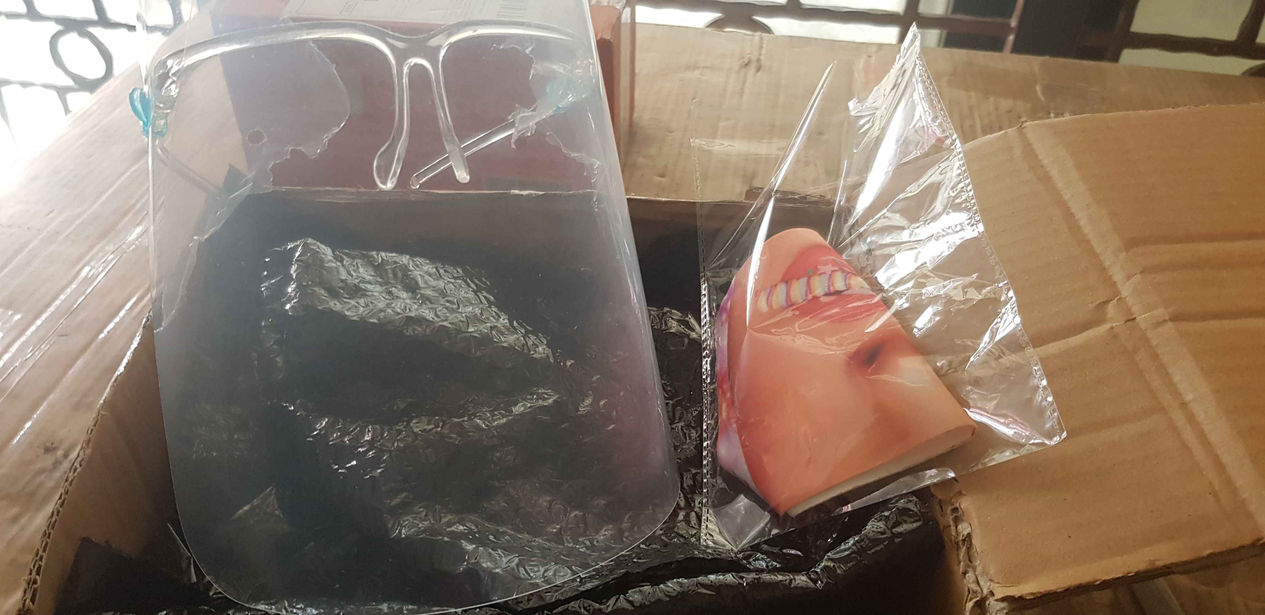 Masker Anak Sekolah Scuba Smp/sma/madrasah/masker Sekolah Batik /polos/pramuka /